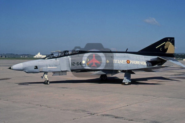 CR.12-55(12-64) McDonnell Douglas RF-4C, Spanish AF, 2004, special colours - left side