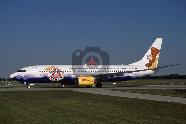 D-AHFR Boeing 737-8K5, TUIfly, Barenmarke colour scheme