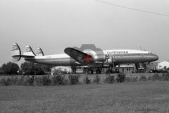 D-ALIN Lockheed L-1049G Super Constellation, Lufthansa, Hamburg 1969
