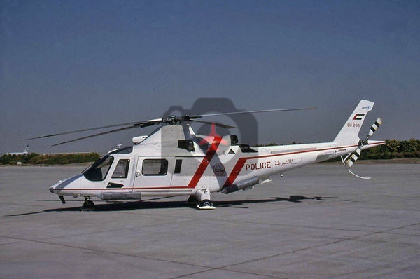 DU203 Agusta A-109K2, Dubai Police, Dubai, 2001