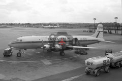 EC-AXP Douglas DC-7C, TASSA, Gatwick 1964
