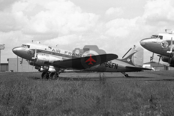 F-BEFN Douglas DC-3, Air France, Orly 1969