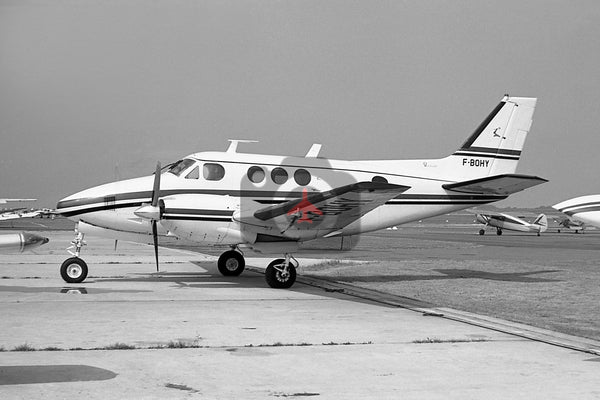 F-BOHY Beech 65 Queen Air, Toussus 1969