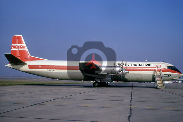F-BTYB Vickers Vanguard 952, Europe Aero Service, 1973