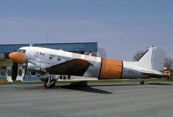 F-GEOA Douglas DC-3, Hemet Exploration