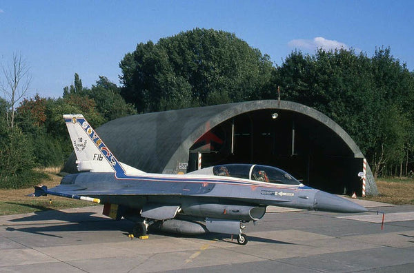 FB01 General Dynamics F-16B, Belgian AF(1Wg), Beauvechain 1989, special colours