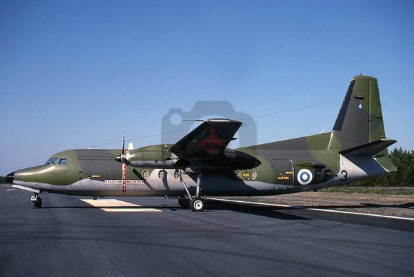 FF-3 Fokker F-27, Finnish AF, Oulu 1997