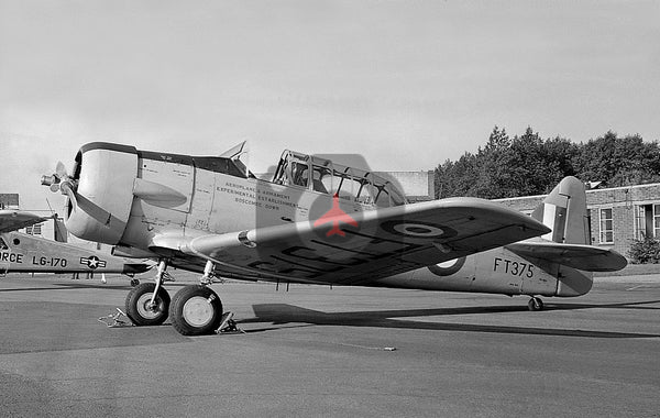 FT375 North American AT-16 Harvard 11B, A&AEE, Ternhill 1963