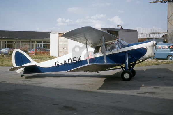 G-ADSK De Havilland DH87B Hornet Moth, Baginton 1964