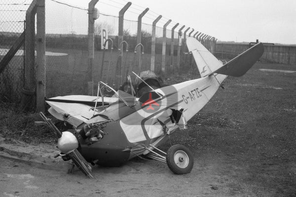 G-AFZE Heath Parasol, Luton 1966