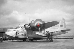 G-AGHZ Short Sunderland, BOAC, Hythe c1949