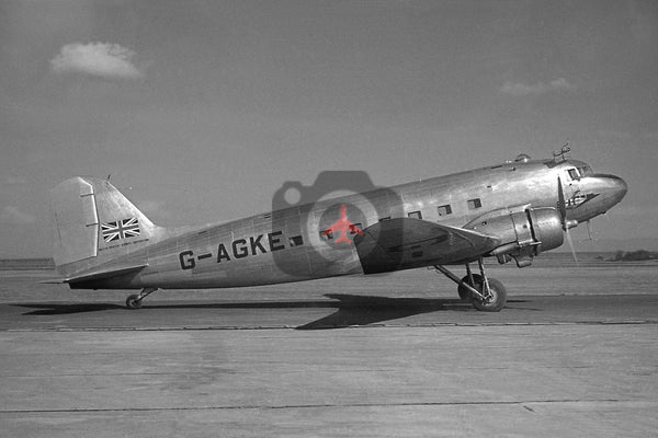 G-AGKE Douglas DC-3 BOAC c1950 (1)