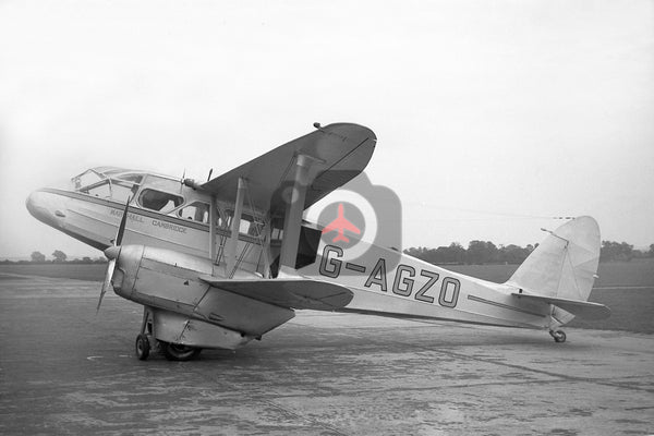 G-AGZO De Havilland DH89A Dragon Rapide, Marshalls, c1952