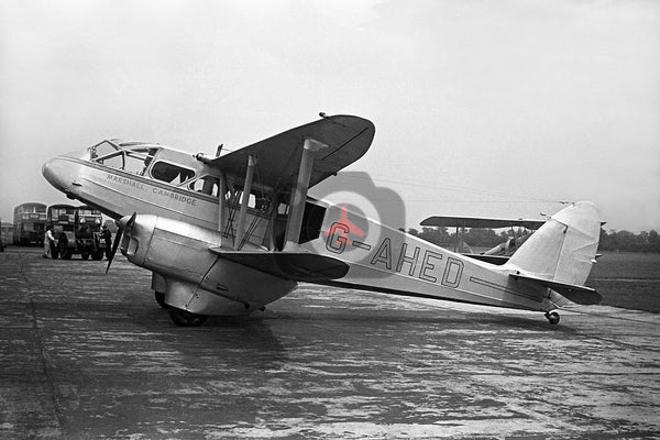 G-AHED De Havilland DH89A Dragon Rapide, Marshalls of Cambridge