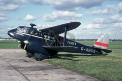 G-AHXW De Havilland DH89A Dragon Rapide, Fairey Surveys, White Waltham 1965