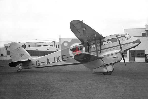 G-AJKE De Havilland DH89A Dragon Rapide c1951