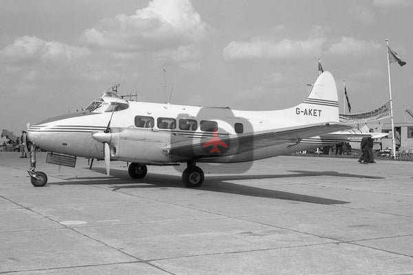 G-AKET De Havilland DH104 Dove, Biggin Hill 1963