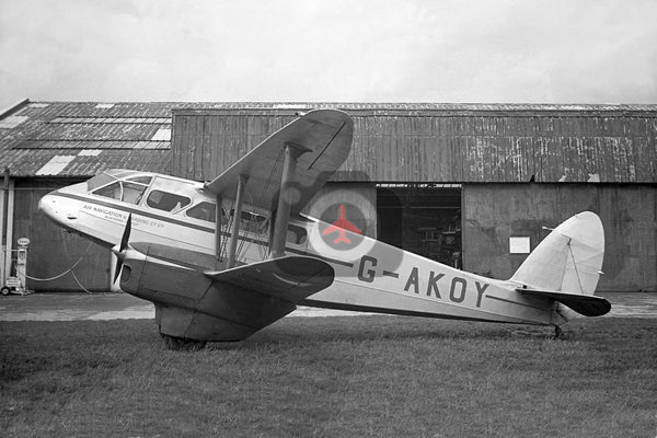 G-AKOY De Havilland DH89A Dragon Rapide, Air Navigation & Trading Company