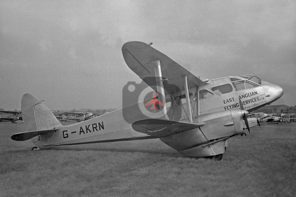 G-AKRN De Havilland DH89A Dragon Rapide, East Anglian Flying Services, Newmarket