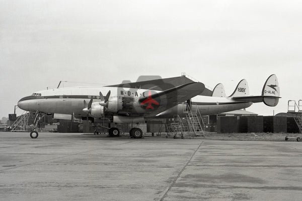 G-ALAK Lockheed L-749 Constellation, BOAC, Heathrow