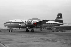 G-ALHU Canadair C-4 Argonaut, BOAC, Heathrow