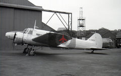 G-AMBE Avro Anson C.19, Newcastle, 1958