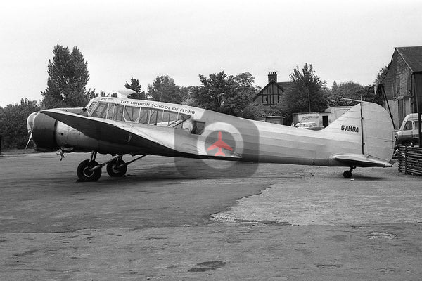 G-AMDA Avro 652 Anson 1, London School of Flying, Elstree 1962