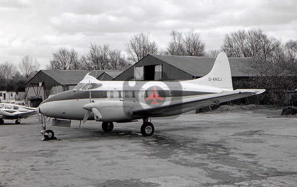 G-AMZJ De Havilland DH104 Dove,  Elstree, 1964