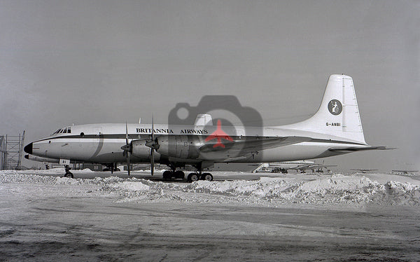 G-ANBI Bristol Britannia 102, Britannia Airways