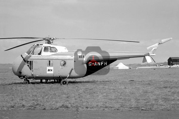 G-ANFH Westland S55 Whirlwind, BEA Helicopters Ltd, Biggin Hill 1964
