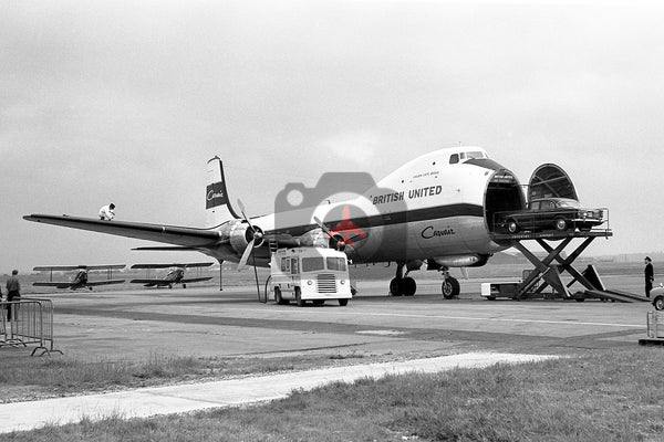 G-ANYB Aviation Traders ATL98 Carvair, British United Airways, Baginton