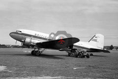 G-AOUD, Douglas DC-3,  British United Airways, Jersey