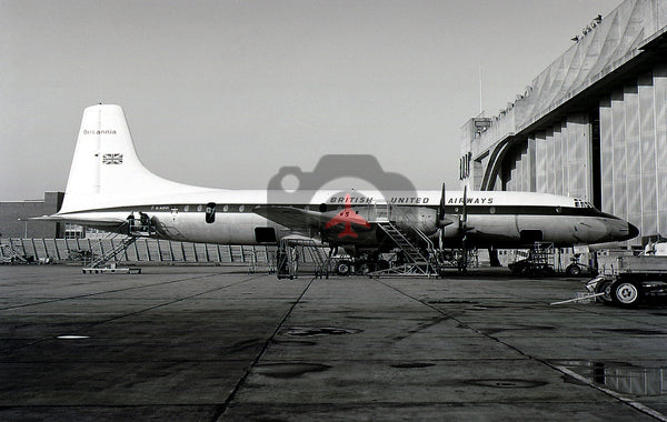 G-AOVI Bristol Britannia 312, British United Airways