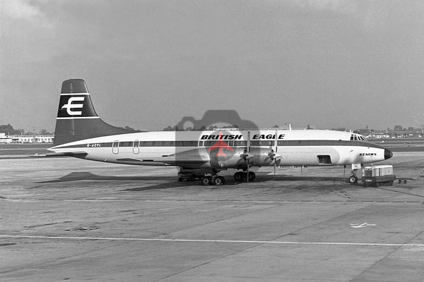G-AOVL Bristol Britannia 312,  British Eagle Airways, Heathrow