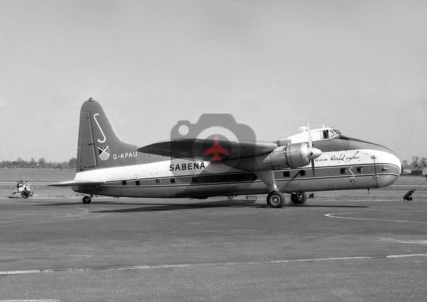 G-APAU Bristol 170 Freighter Mk.32, Sabena, 1962