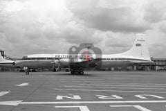 G-APNB Bristol Britannia 317, British United Airways, Gatwick
