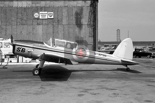 G-APSB De Havilland Canada DHC-1 Chipmunk, College of Air Training, Baginton