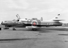 G-APUX Hunter T.66A, Little Rissington, 1962