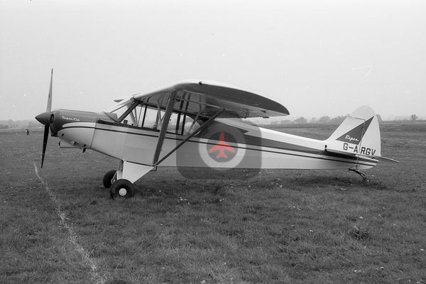 G-ARGV Piper Pa-18 Super Cub, Baginton