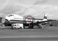 G-ARSD Aviation Traders ATL98 Carvair, British United Airways, Baginton, 1965