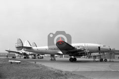 G-ARXE Lockheed L-049 Constellation, Skyways of London, Luton 1965