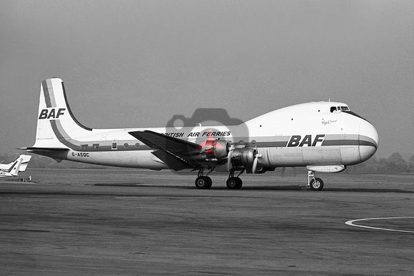 G-ASDC Aviation Traders ATL98 Carvair, British Air Ferries, Southend