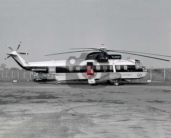G-ASNM Sikorsky S61N, BEA Helicopters Ltd