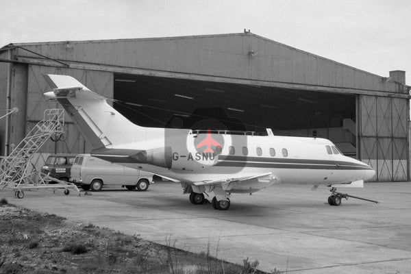 G-ASNU De Havilland DH125, Gregory Air Services, Luton