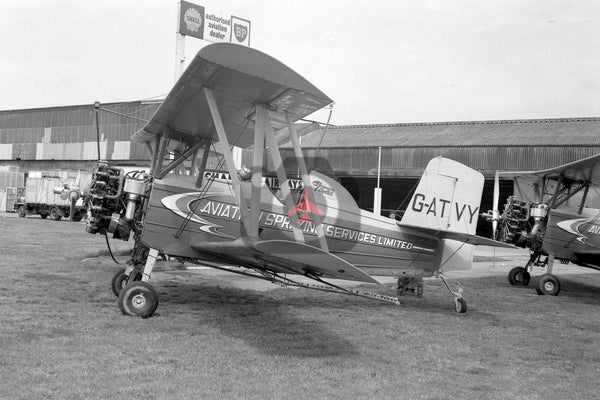 G-ATVY Grumman G164 Ag Cat, Aviation Spraying Services Ltd, Cambridge