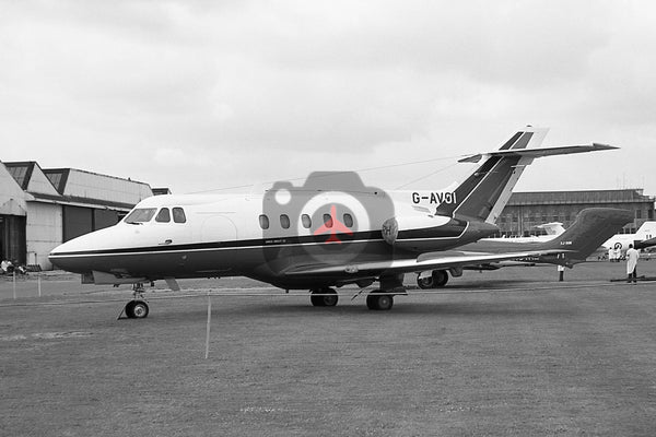 G-AVOI Hawker Siddeley HS125-3B, Hatfield