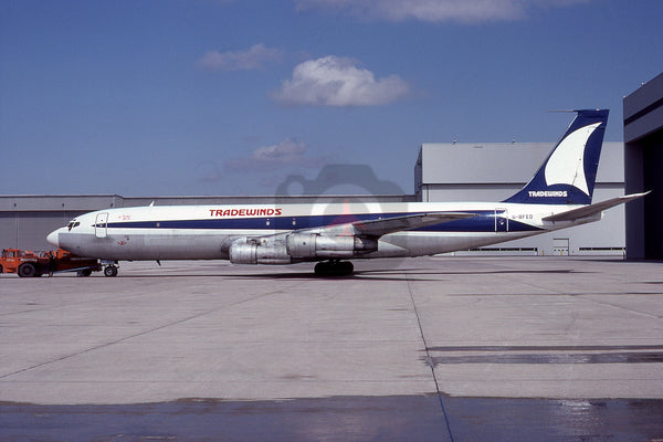 G-BFED Boeing 707-321C, Tradewinds