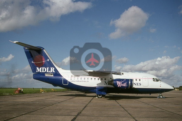 G-CDNC BAe 146-100 MDLR Airlines, Norwich 2007