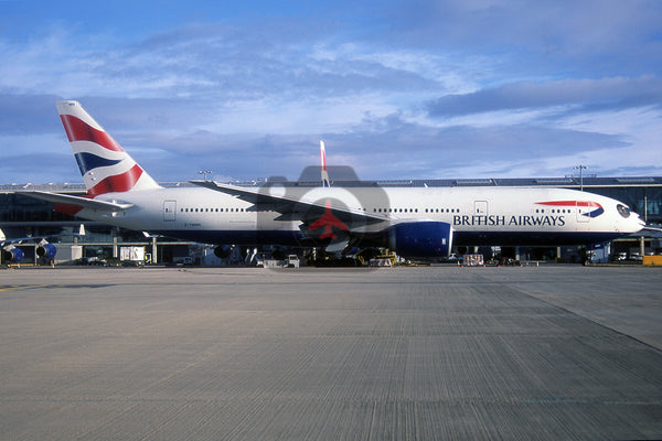 G-YMMH Boeing 777-236, British Airways, Panda scheme on nose