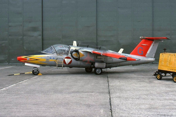 G Blue SAAB 105Oe, Austrian AF, 1976